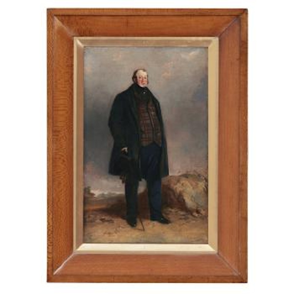 Portrait Of John Aspinall Of Standen Hall, Lytham by Richard Ansdell