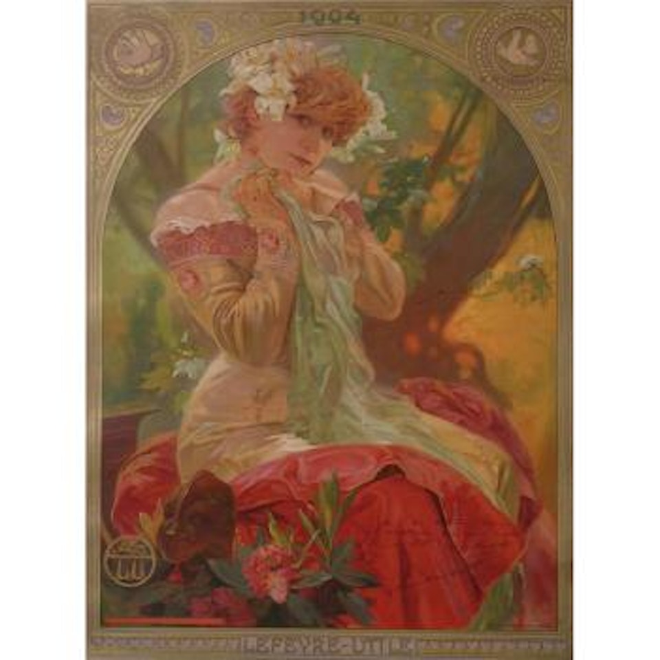 Sarah Bernhardt- La Princesse Lointaine by Alphonse Mucha