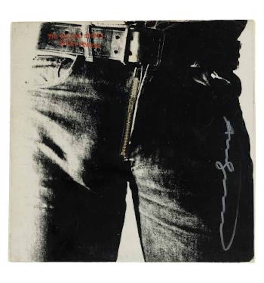 The Rolling Stones – Sticky fingers, LP cover by Andy Warhol