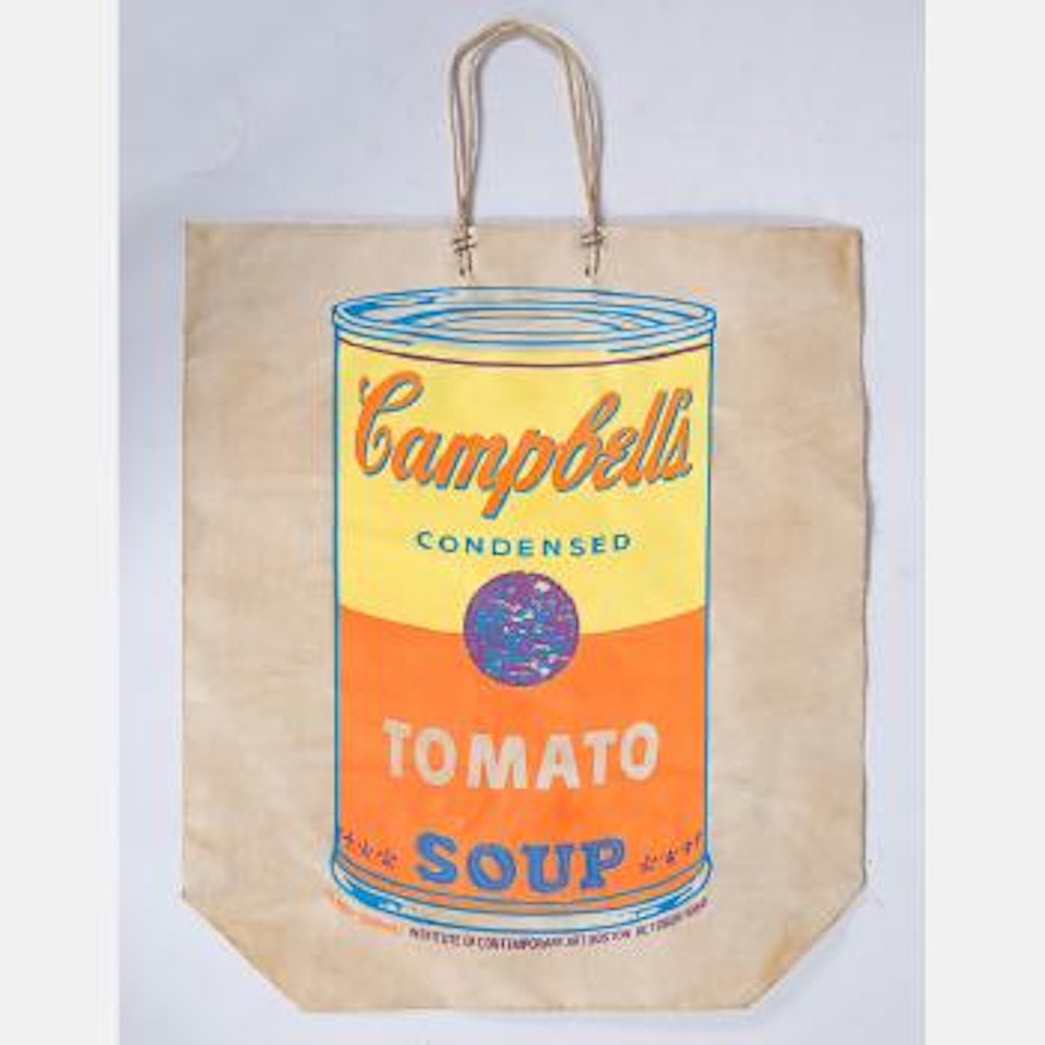 Campbell's shopping bag by Andy Warhol