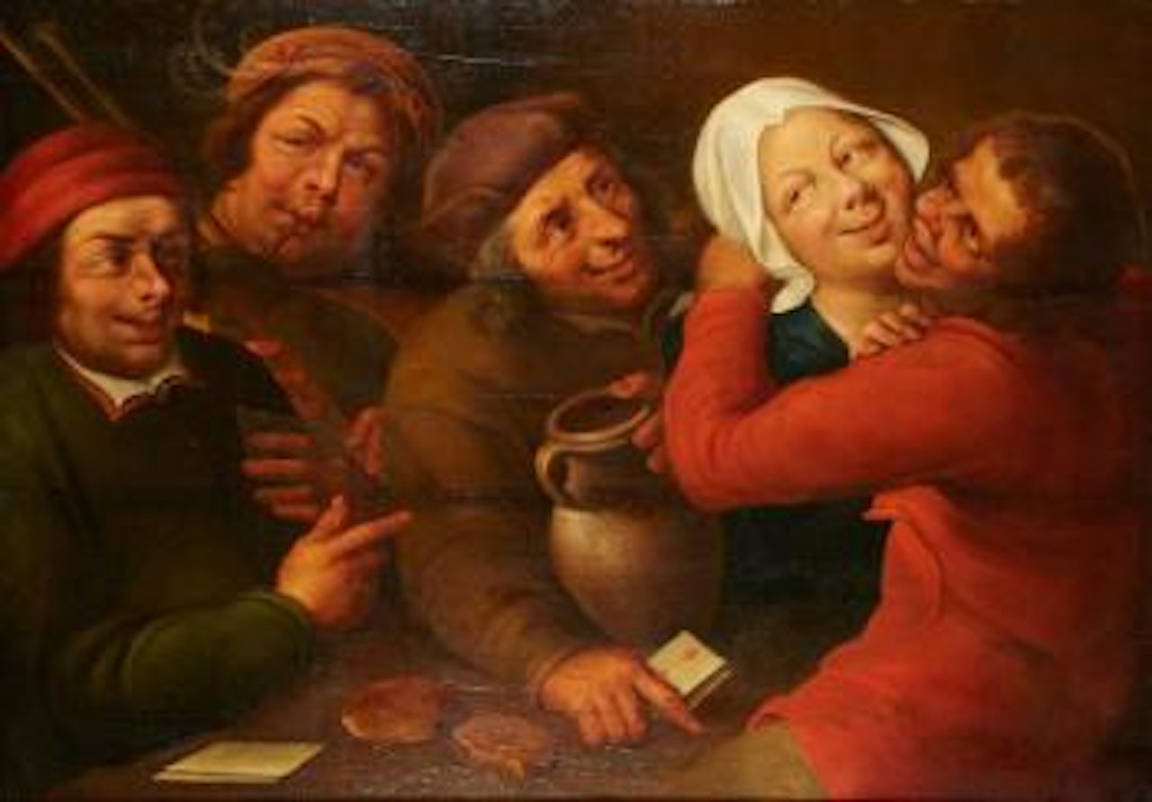A Merry Company , by Jan Matsys