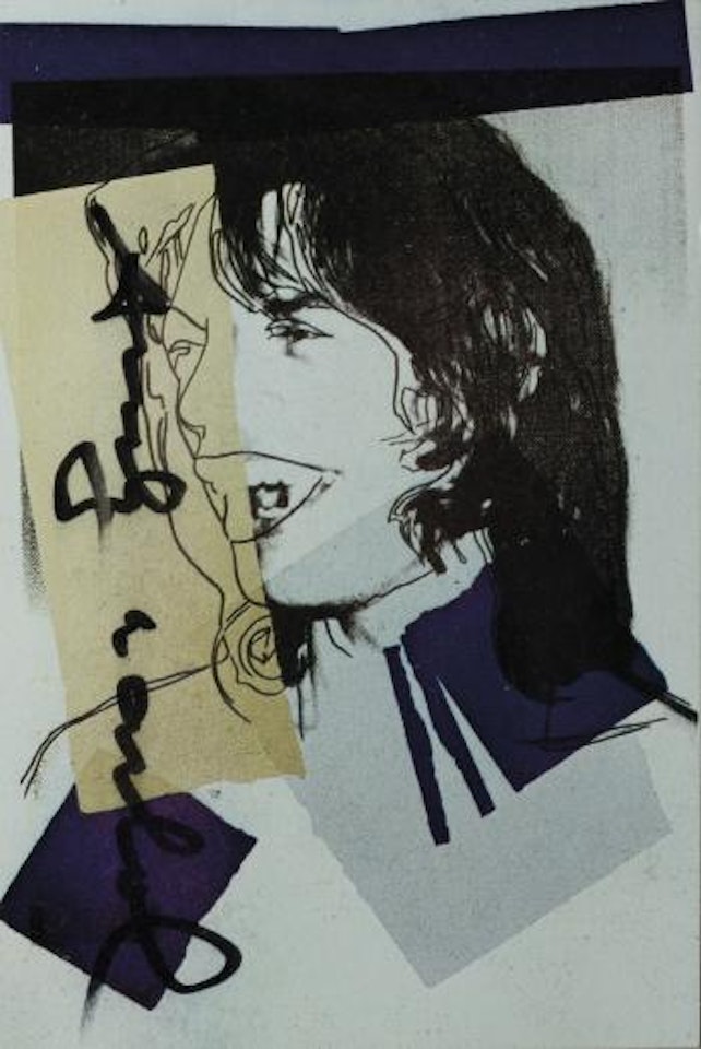 Mick Jagger. Andy Warhol – Mick Jagger by Andy Warhol