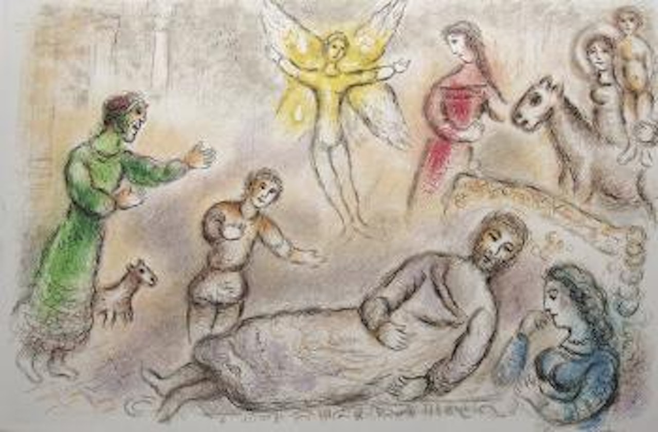 La Paix Retrouvée ,
1975 by Marc Chagall