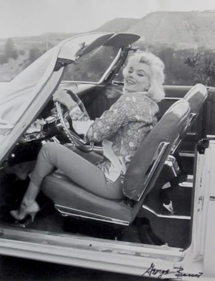 Marilyn Driving by George Barris