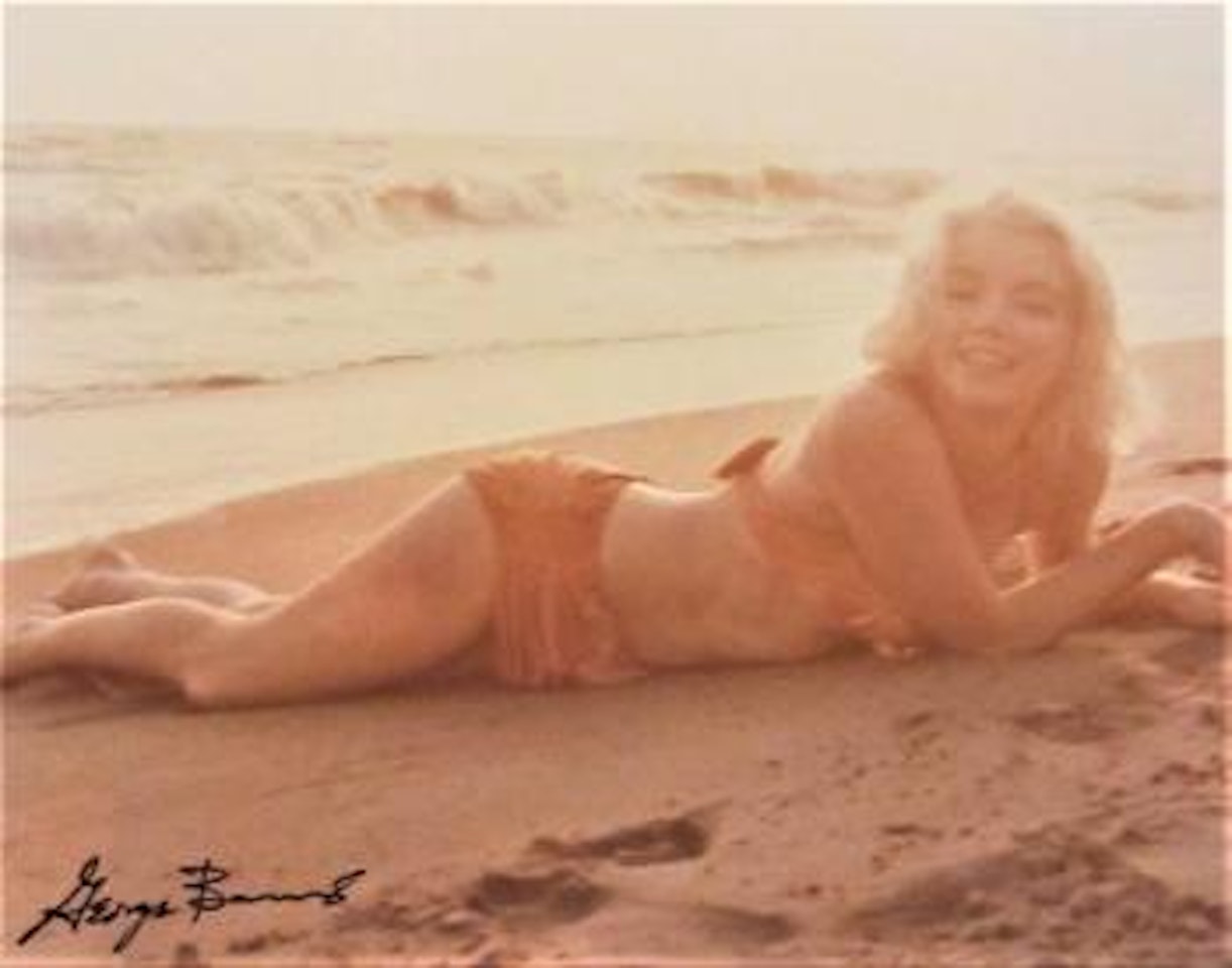 Marilyn on the Beach by George Barris