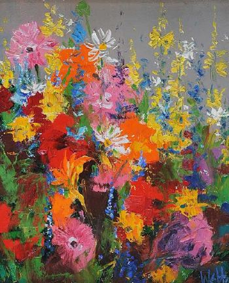 Summer garden by Kenneth Webb