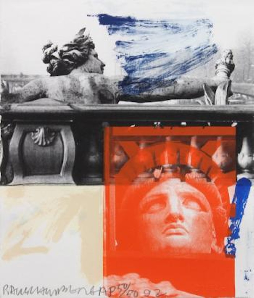 For Ferraro by Robert Rauschenberg