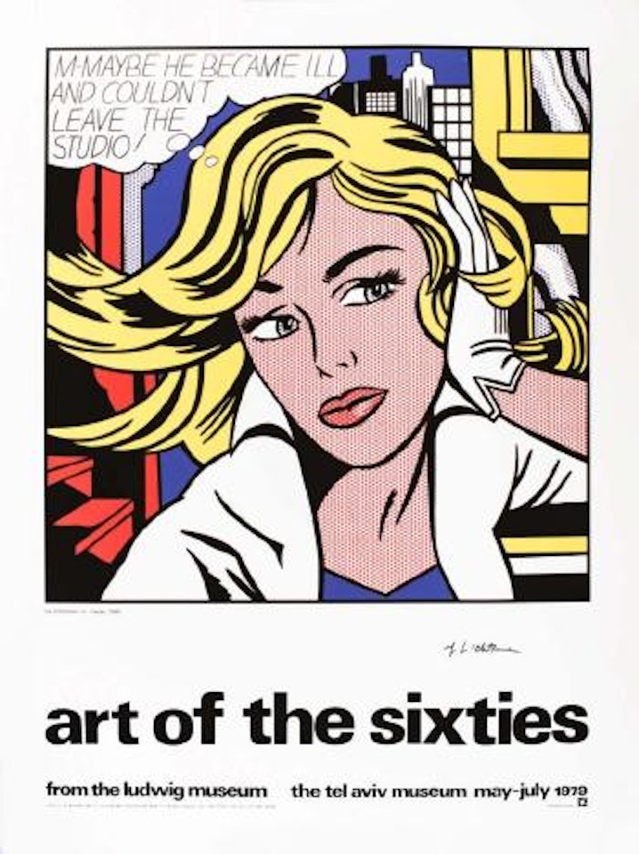 M - Maybe by Roy Lichtenstein