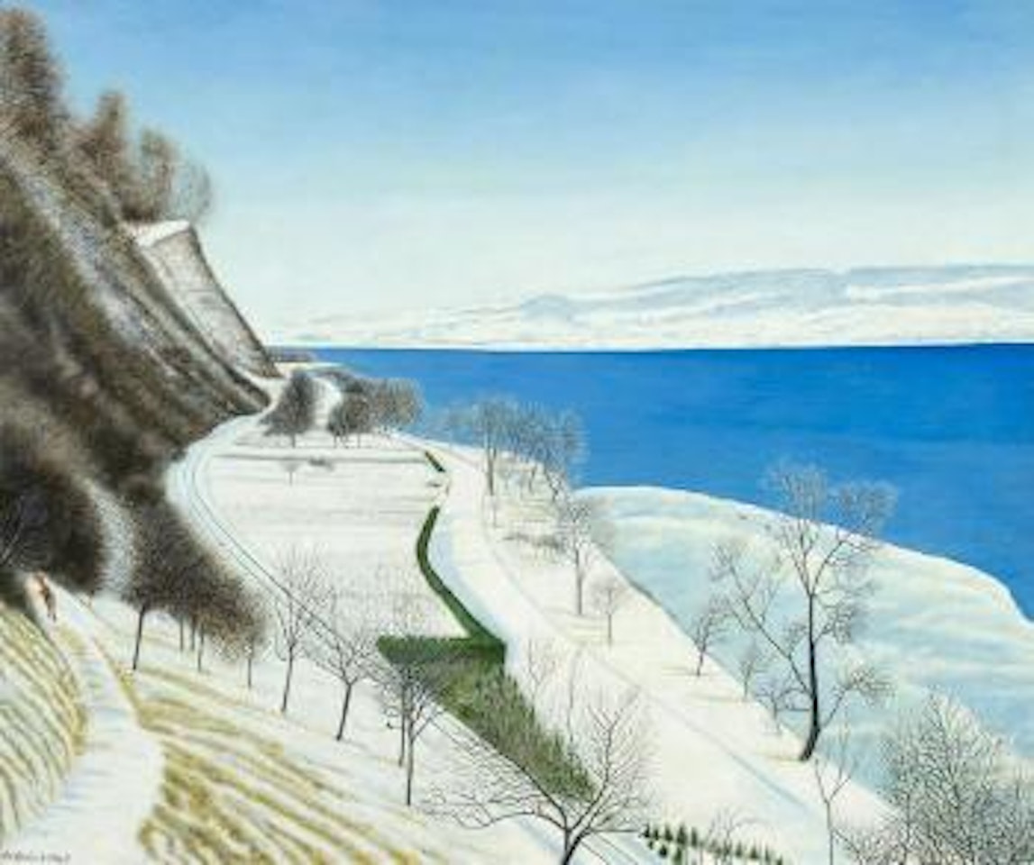 Winter am Untersee by Adolf Dietrich