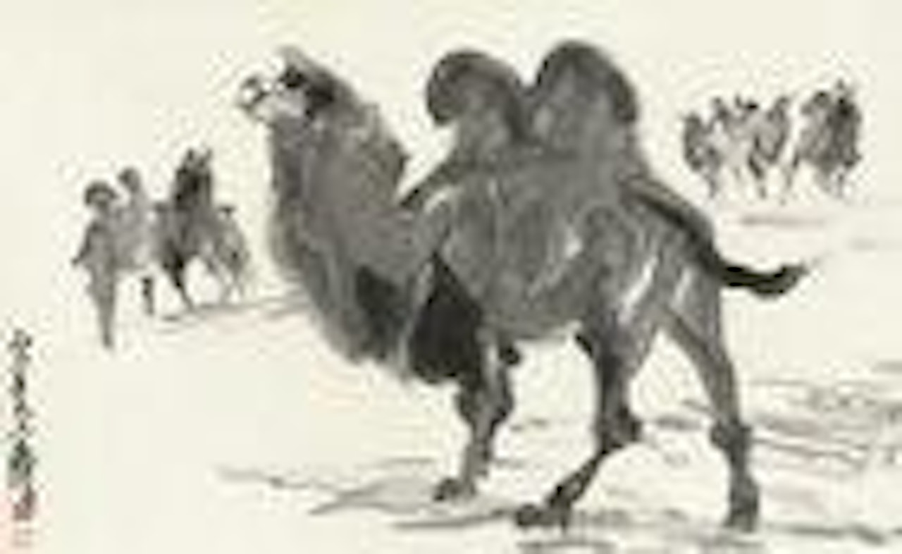 Camels by Huang Zhou