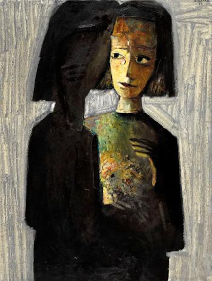Tryst by Charles Blackman