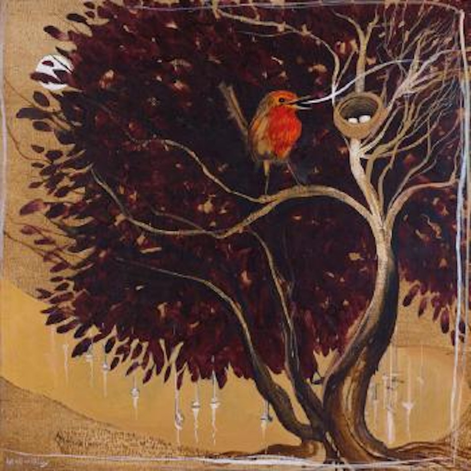 The Robin and the Moon by Brett Whiteley