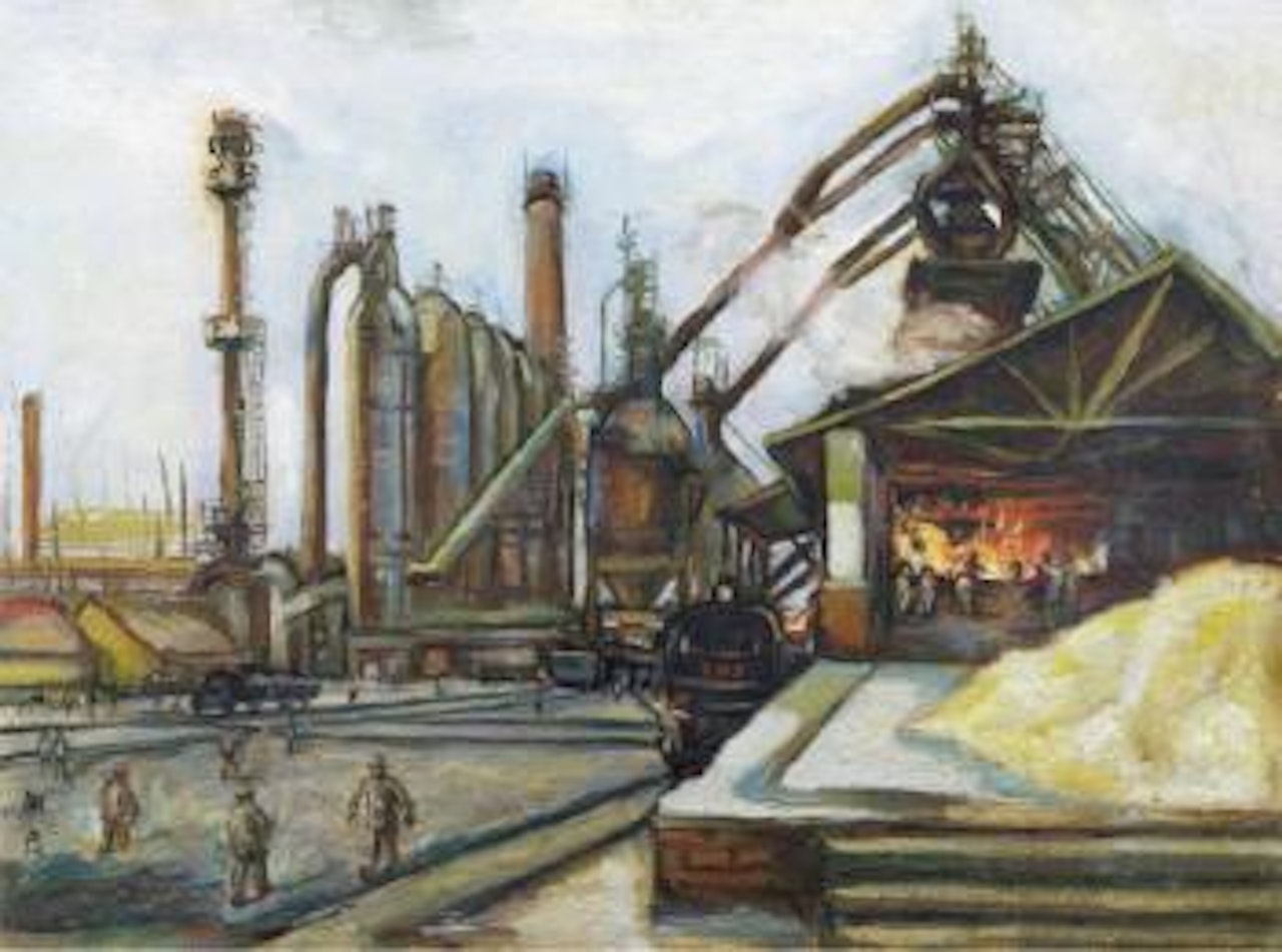 Steel mill by Guan Liang