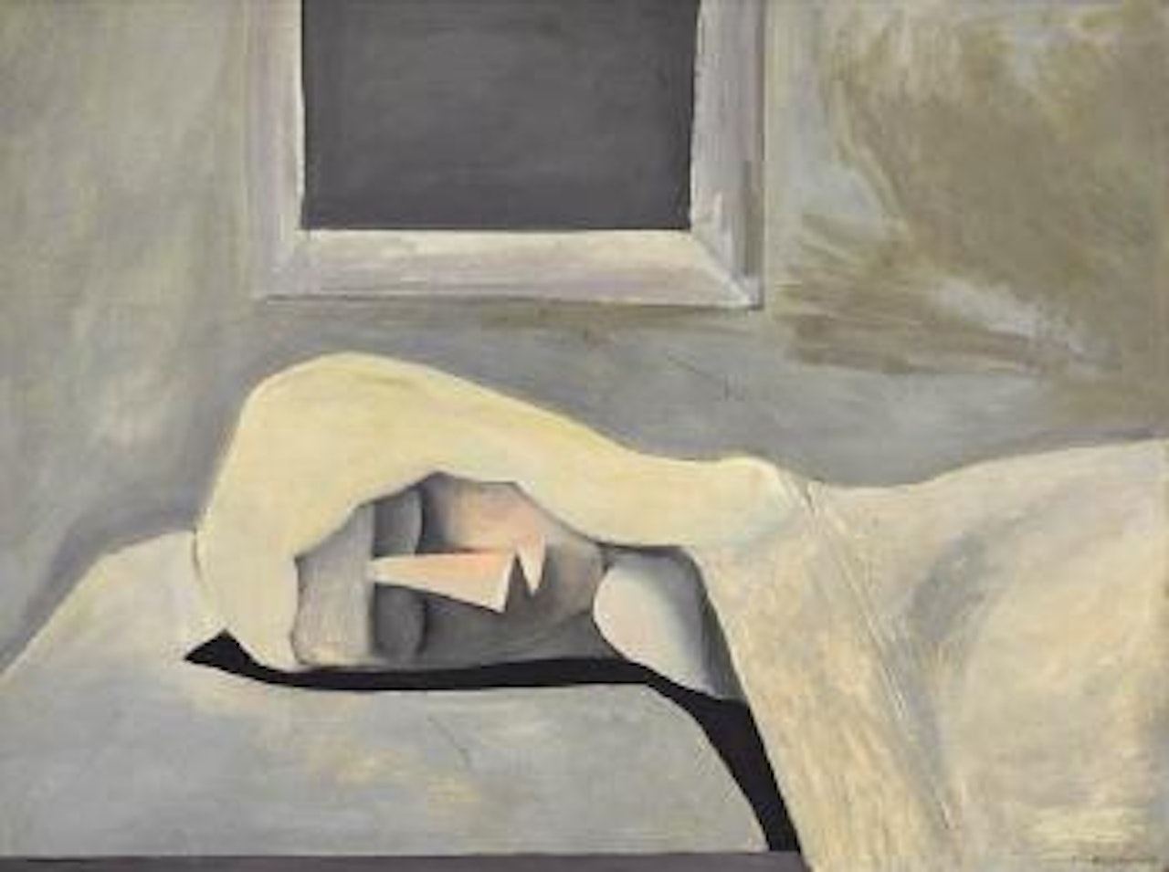 Barbara Dreaming by Charles Blackman