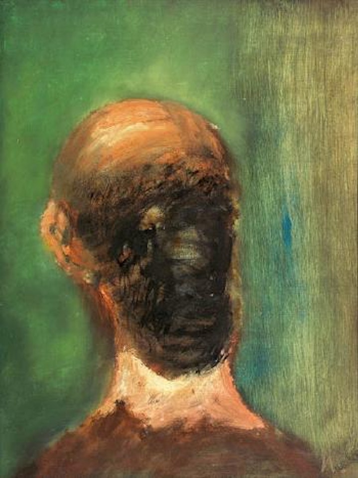 Bald Native Head by Sidney Nolan