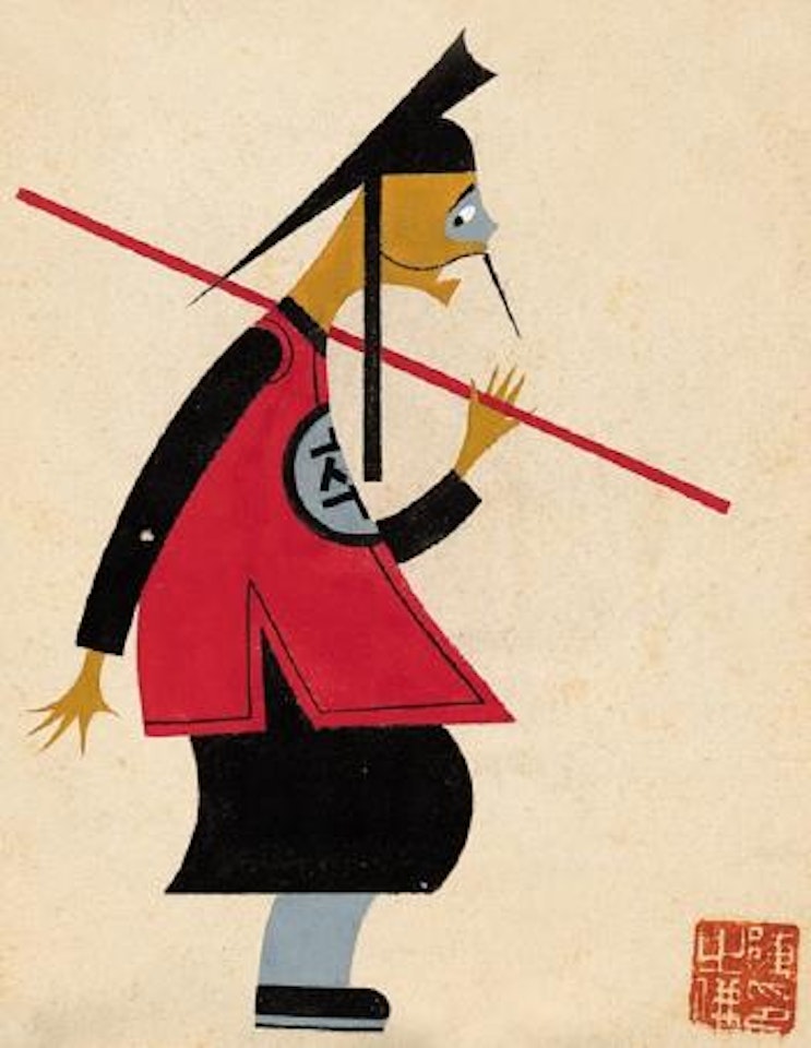Opera character by Chen Zhifo