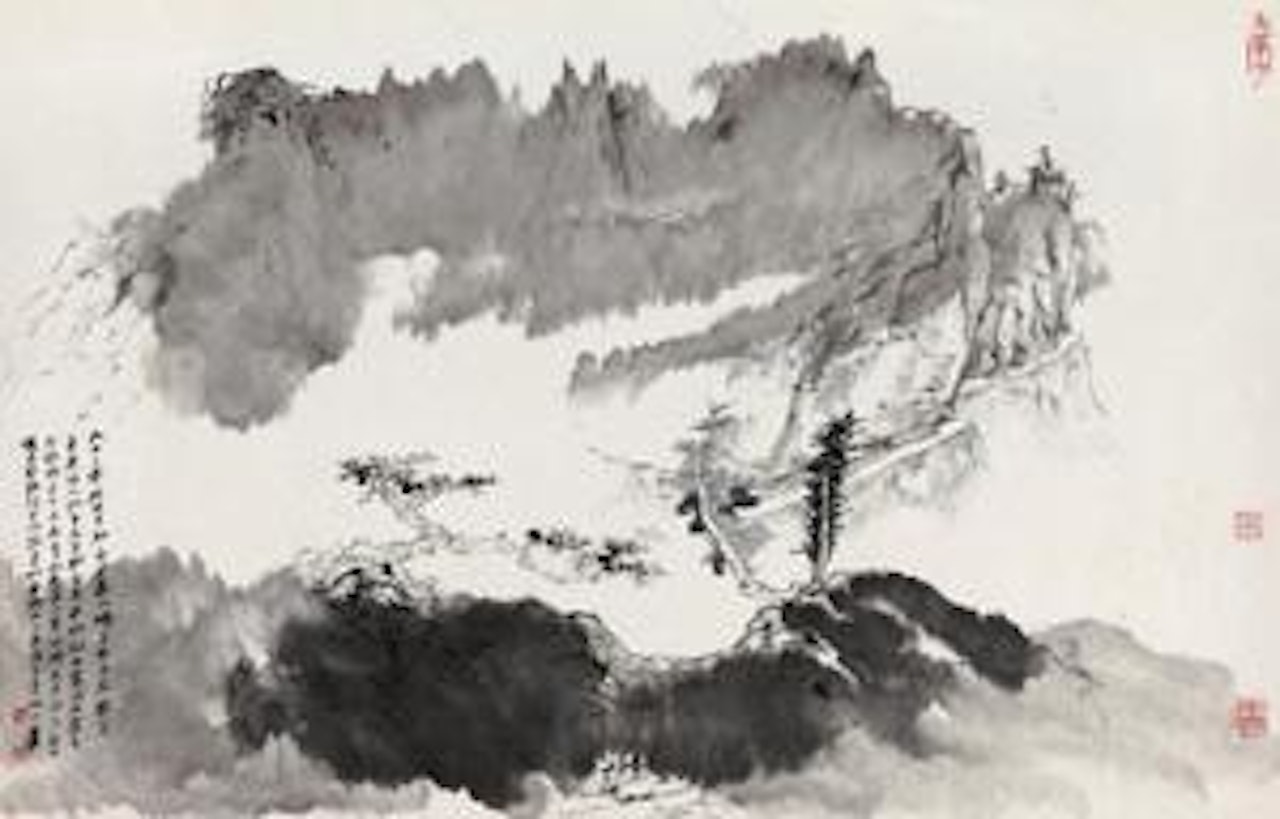 Landscape by Zhang Daqian
