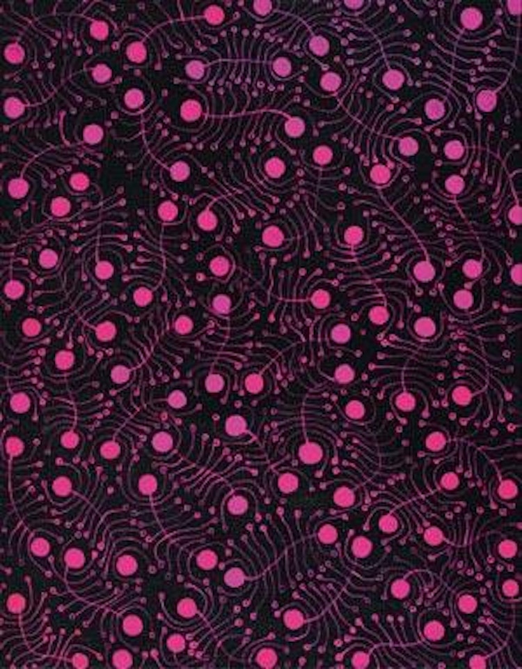 Falling Blossom by Yayoi Kusama