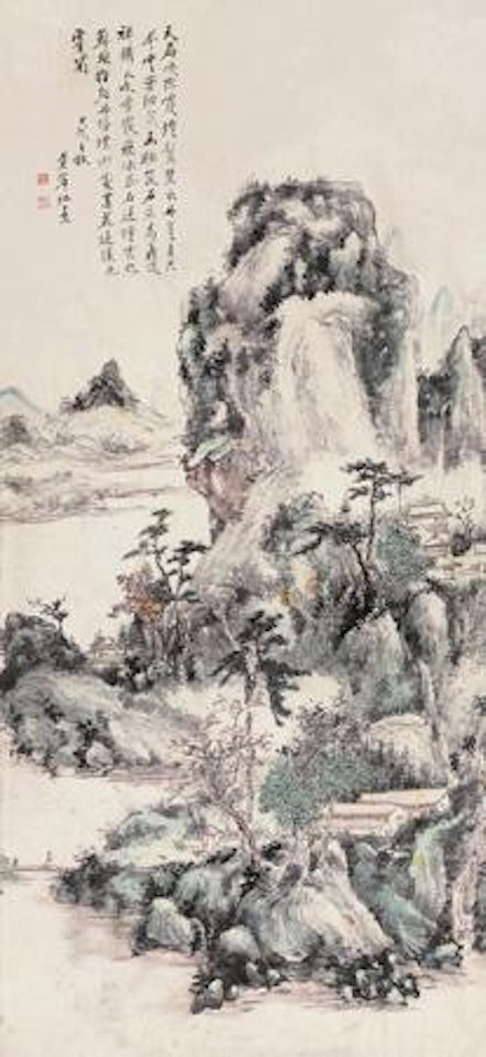 Landscape by Huang Binhong