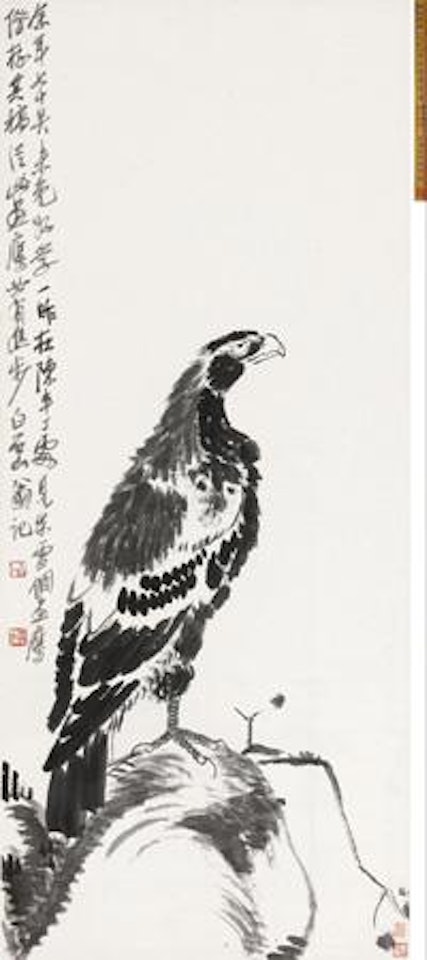 Eagle by Qi Baishi