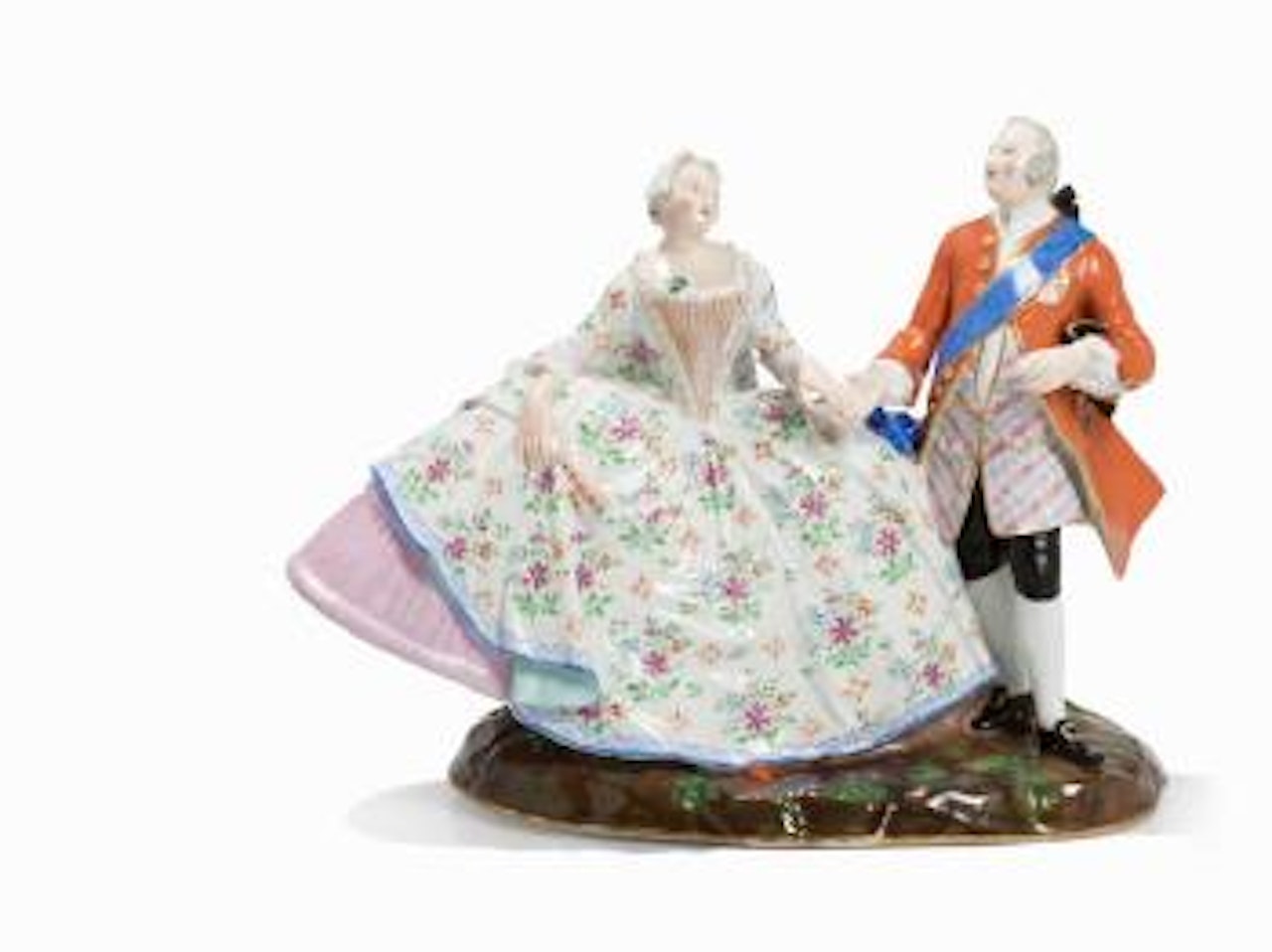 Crinoline Couple by Johann Joachim Kändler