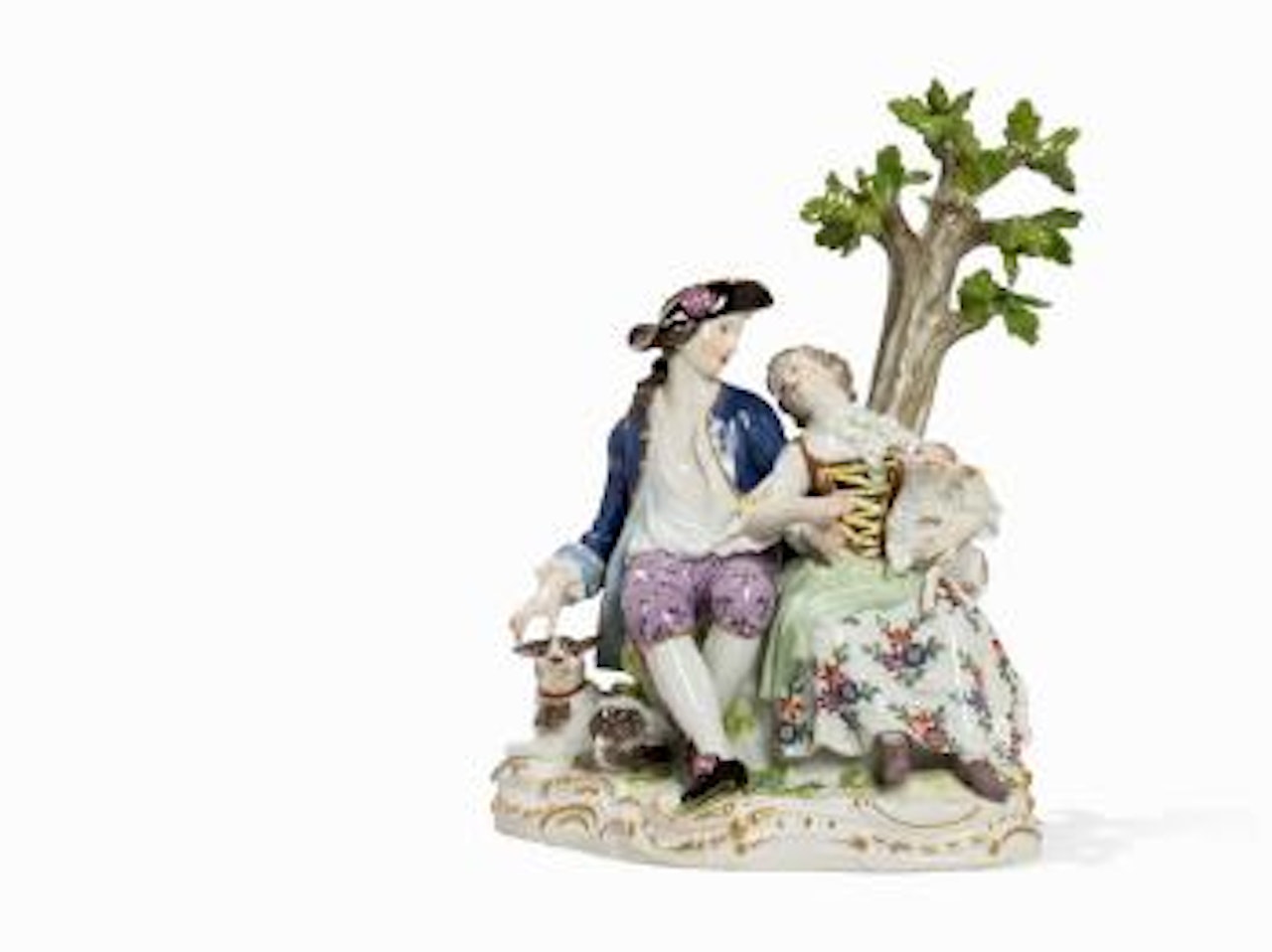 Sheperds Group as Amorous Couple by Johann Joachim Kändler
