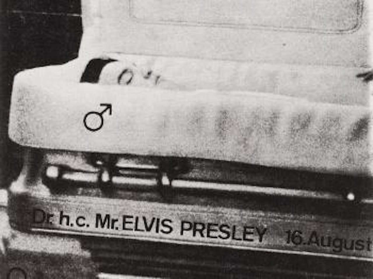 Elvis, last picture by Joseph Beuys