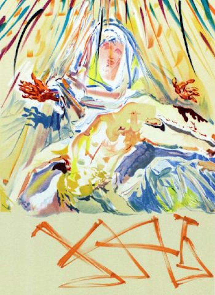 Black Madonna (m.1443; f.74-5-e) by Salvador Dali