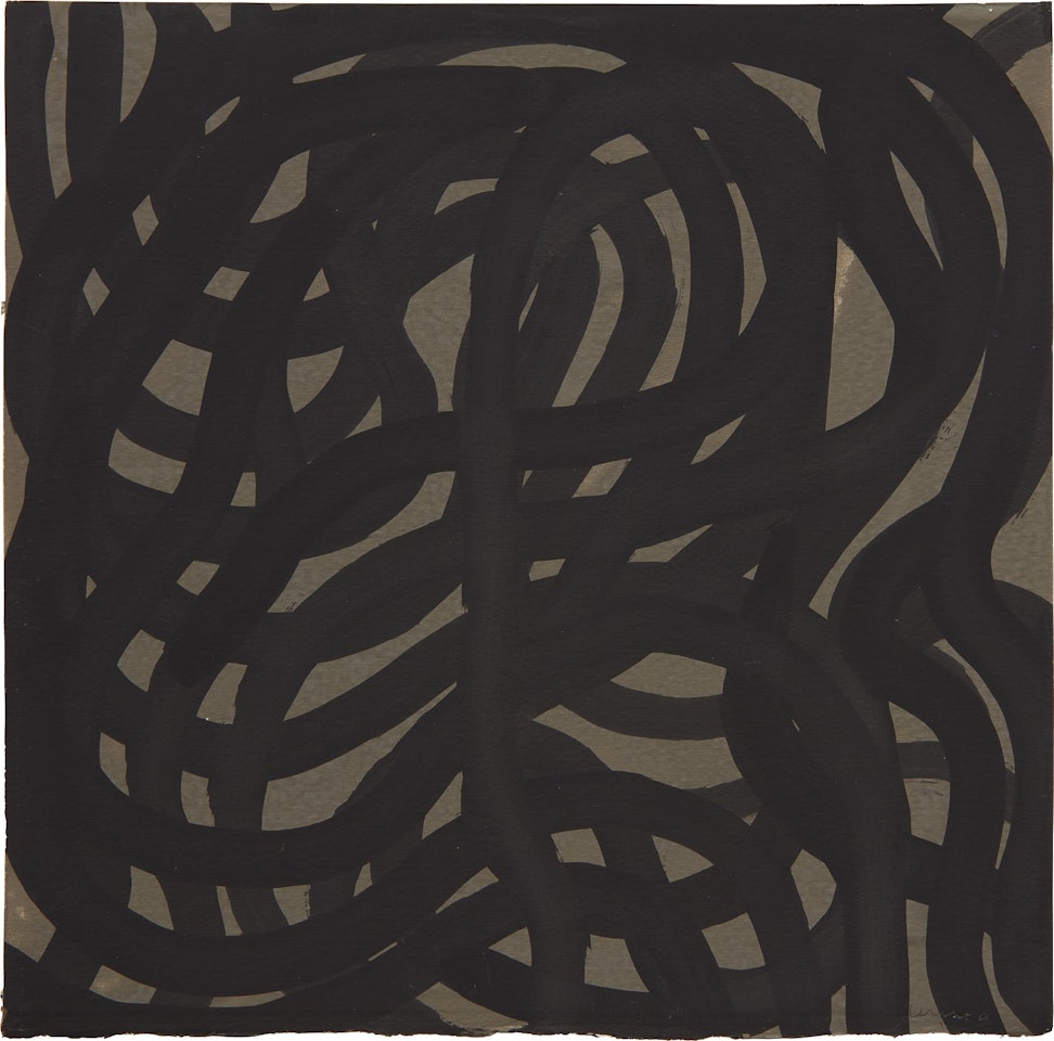 Irregular Curves by Sol LeWitt