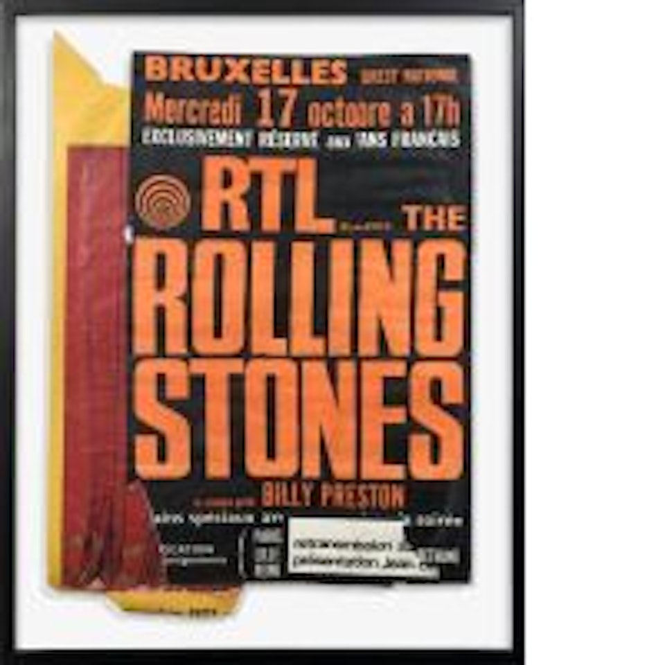 THE ROLLING STONES by Raymond Hains