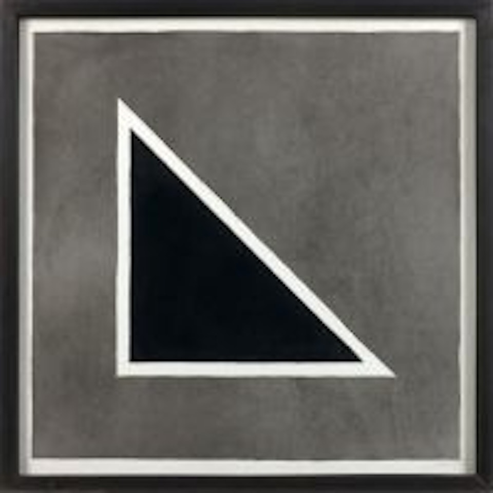 RIGHT TRIANGLE by Sol LeWitt
