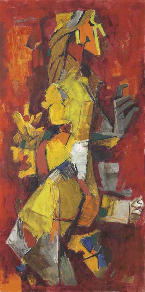 Naika (Nritya) by M.F. Husain