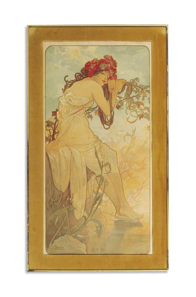 ETE / SUMMER by Alphonse Mucha
