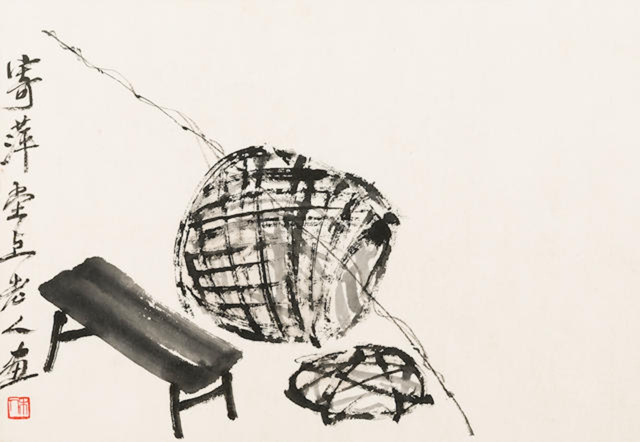 Fishing Tools by Qi Baishi