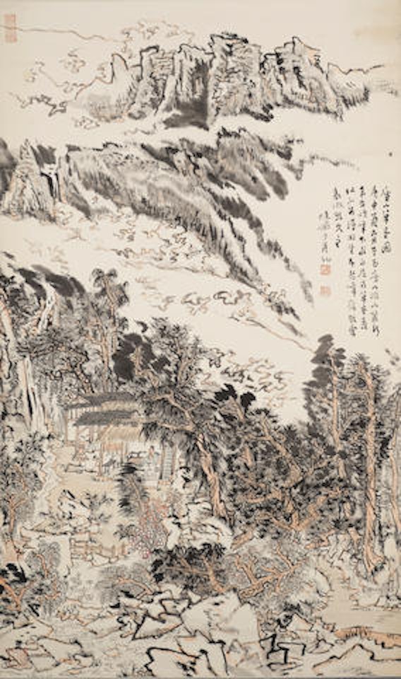 Lushan Cottage by Lu Yanshao