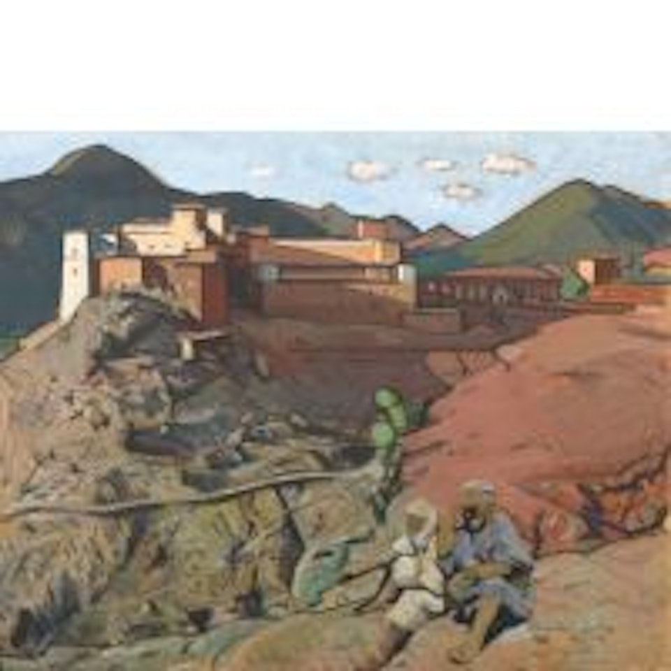 Kasbah Tagoundaft by Jacques Majorelle