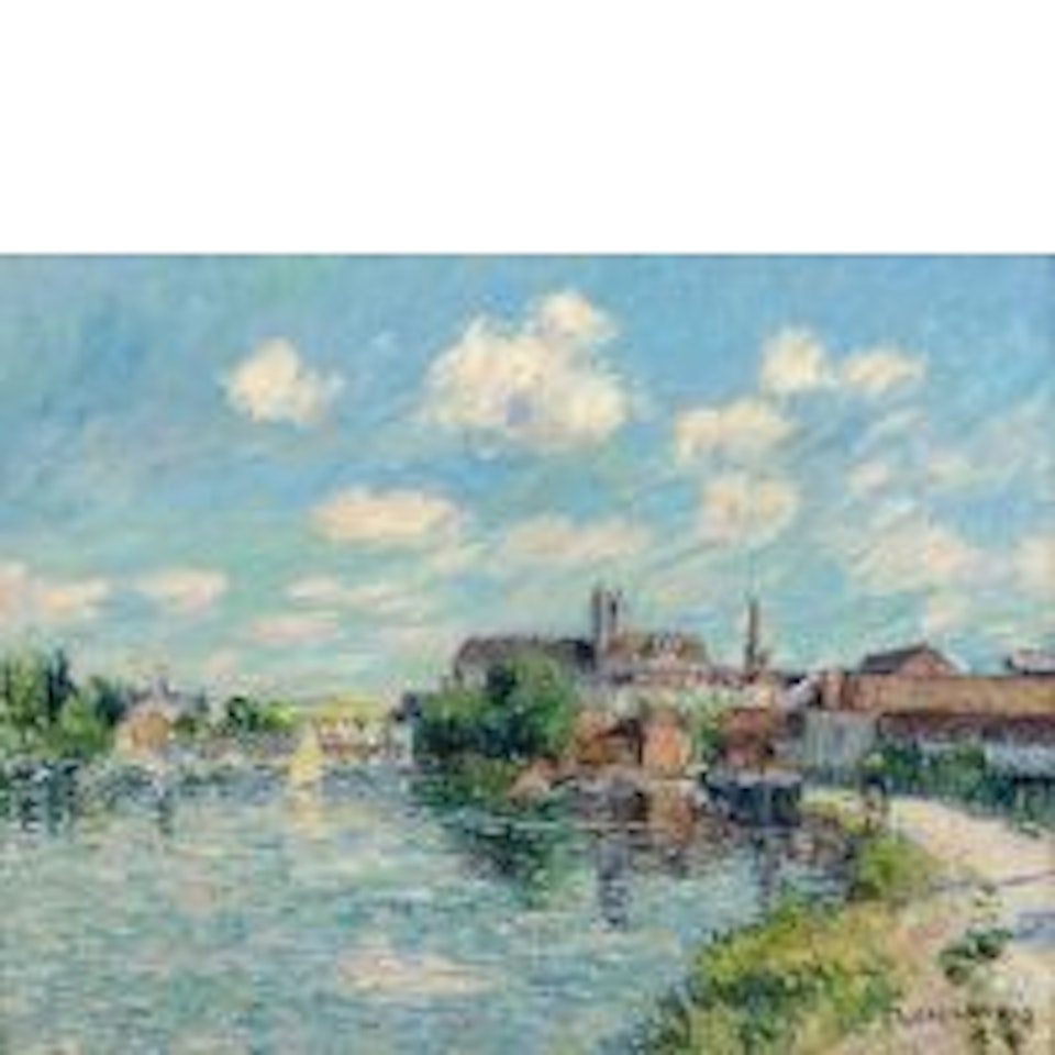 The Yonne Auxerre by Gustave Loiseau