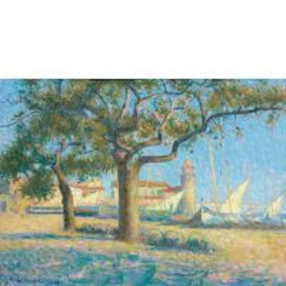The tower in Collioure by Achille Laugé