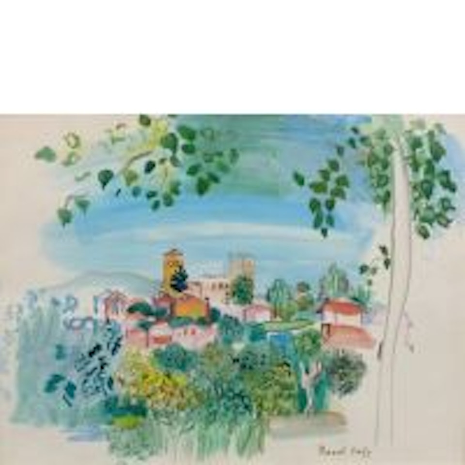 Vernet-les-Bains by Raoul Dufy