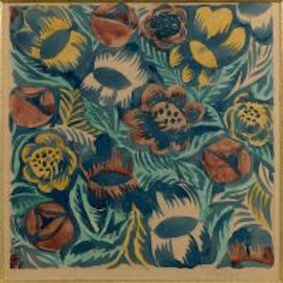 Study of flowers by Raoul Dufy
