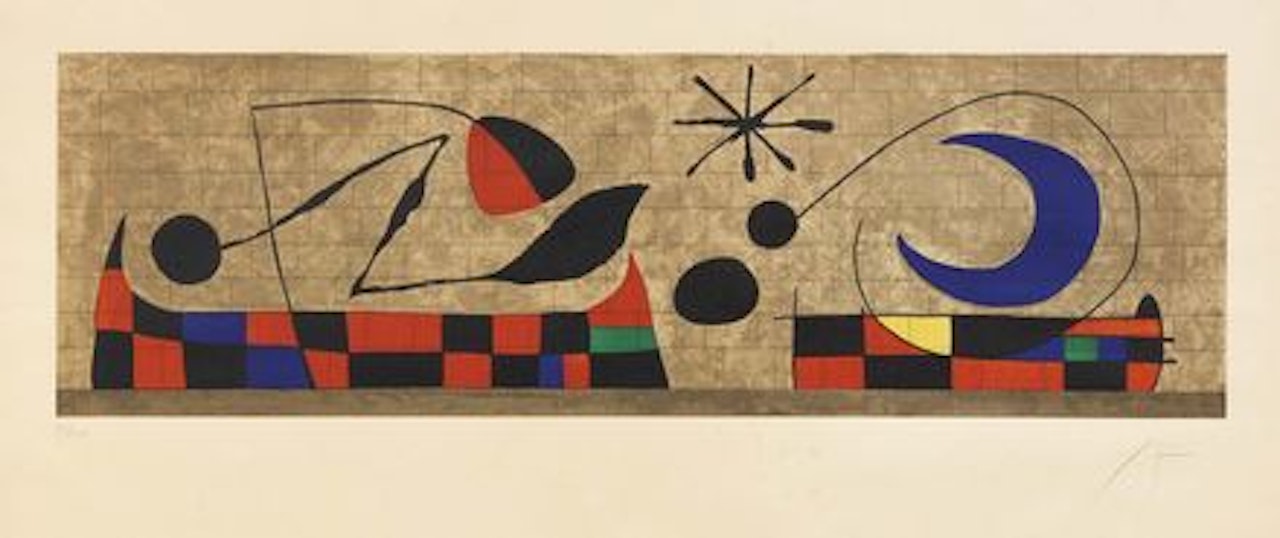 Mur de la lune by Joan Miró