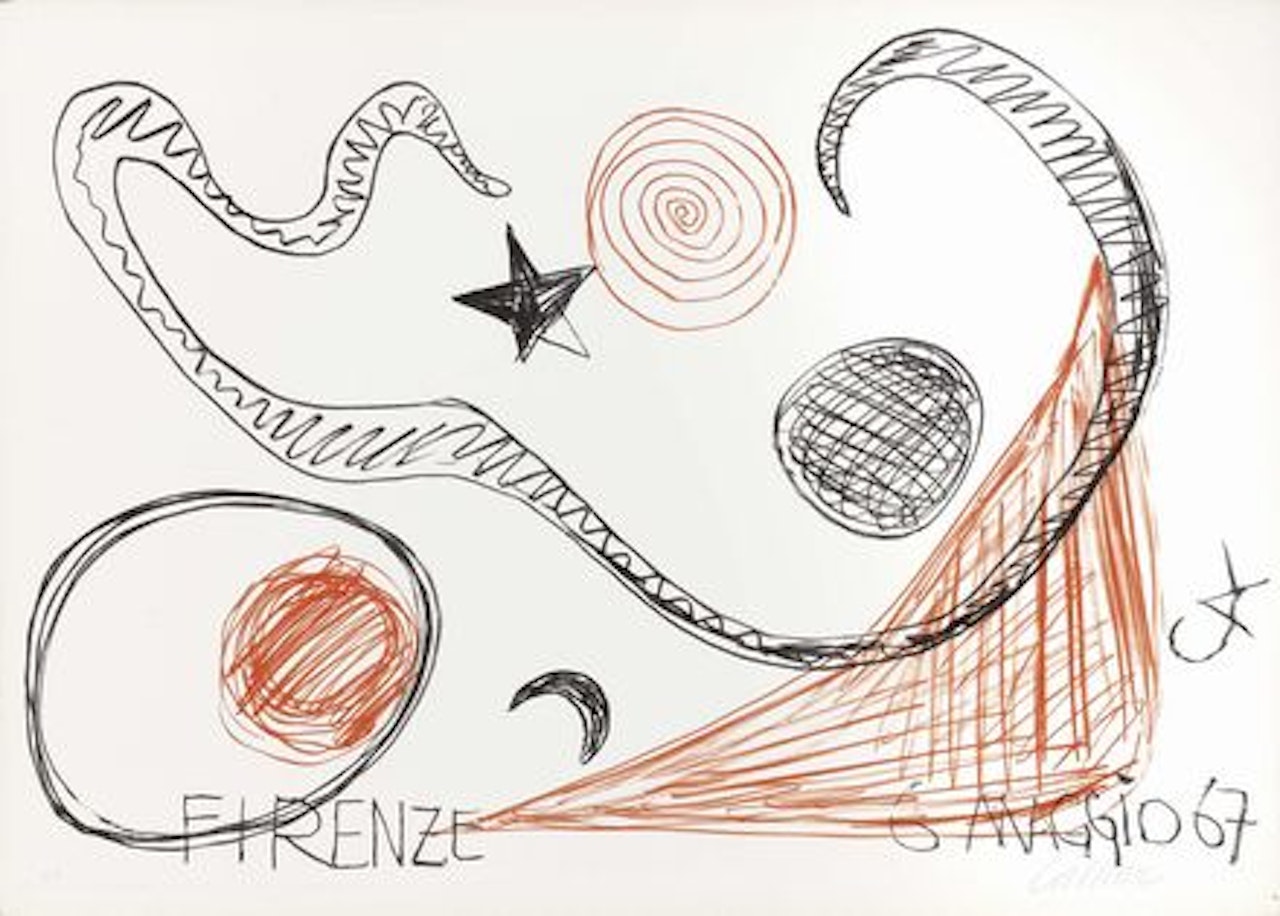 Firenze - 1967 by Alexander Calder