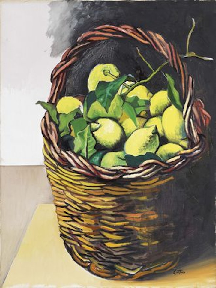Cesto di limoni by Renato Guttuso