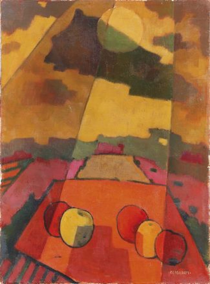 Natura morta a Pavarolo by Felice Casorati