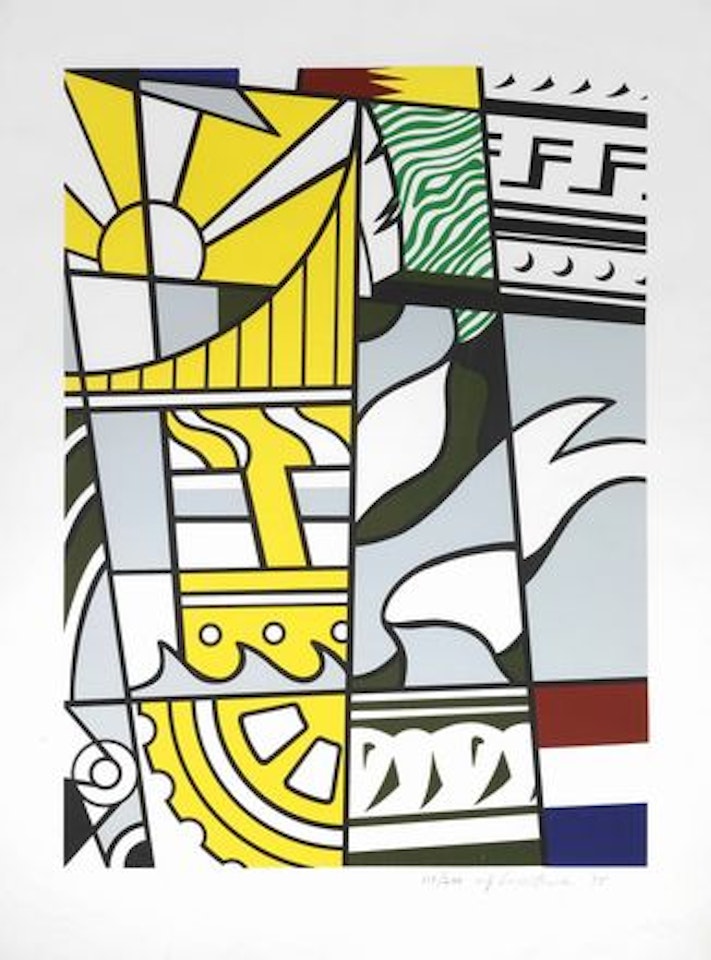 Bicentennial Print by Roy Lichtenstein