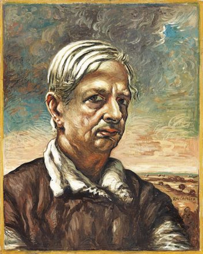 Autoritratto in costume by Giorgio de Chirico