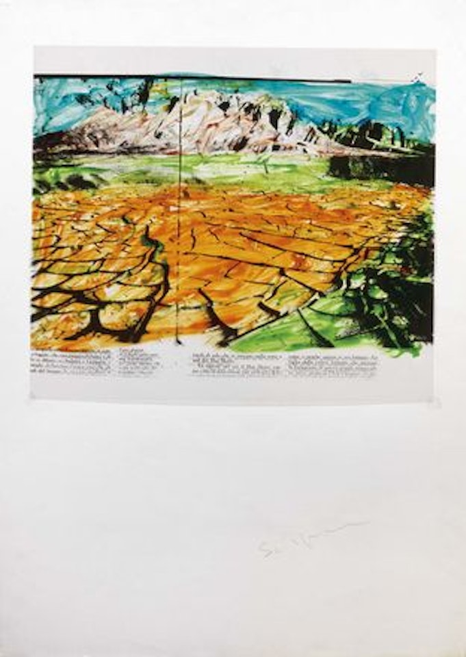 Senza titolo by Mario Schifano