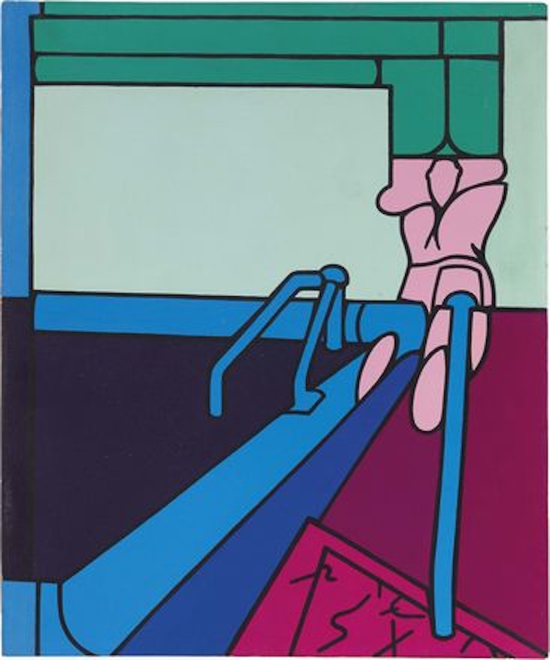 Bagno turco by Valerio Adami