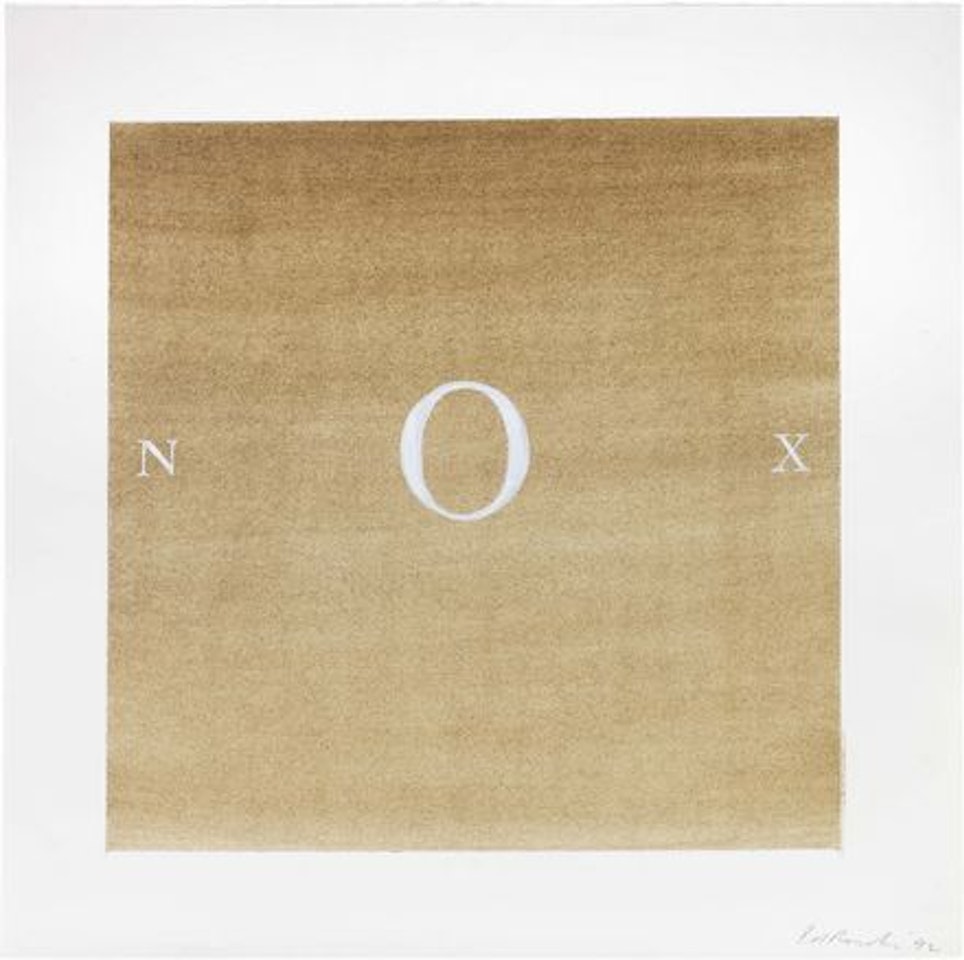 Nox (Night) by Ed Ruscha