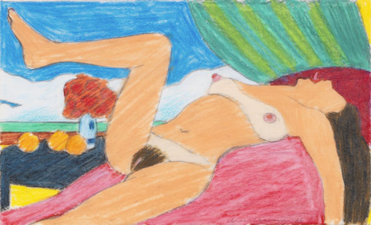 Study for Great American Nude #92 by Tom Wesselmann